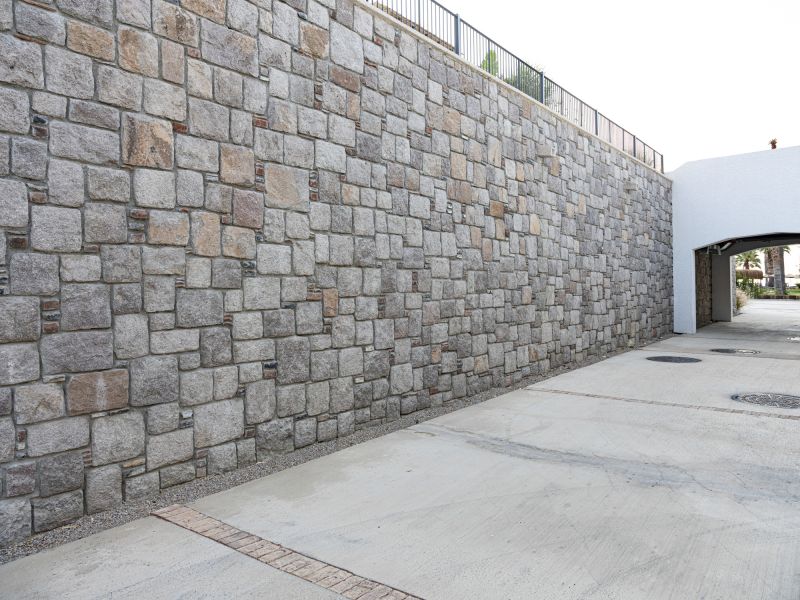 Elegant Stone Wall