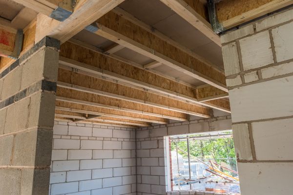 Cinder Blocks Installation in Carmel