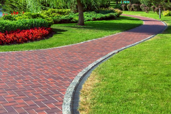 Brick Walkway Installation in Carmel