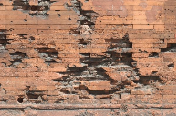 Damaged Brick Repair in Carmel