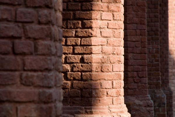 Brick Pillars Installation in Carmel