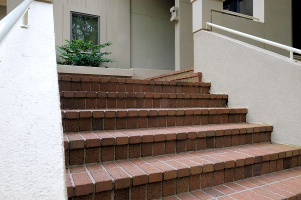 Entryway Brick Repair in Carmel